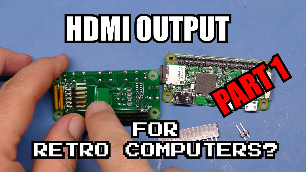 Add HDMI To Your Vintage Computers! - Part 1
