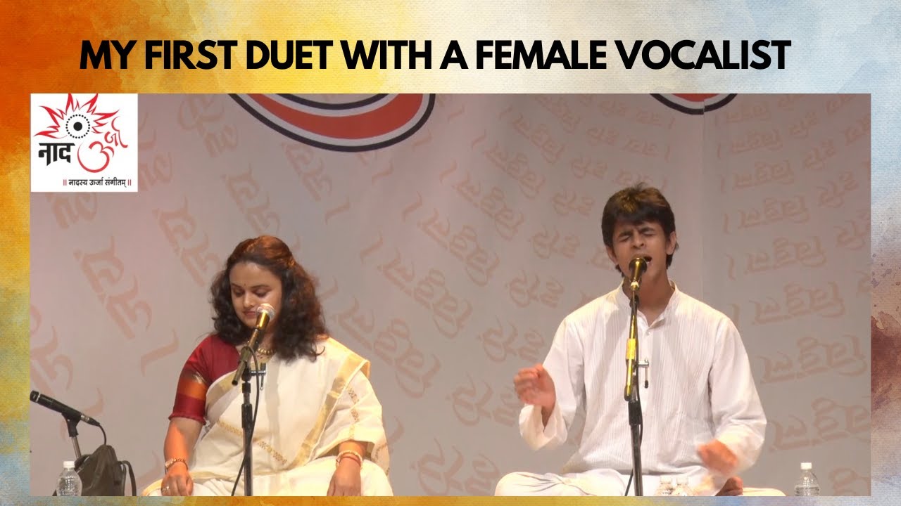 My First Duet With A Female Vocalist | Viraj Joshi and Mugdha Vaishampayan (A Snippet )