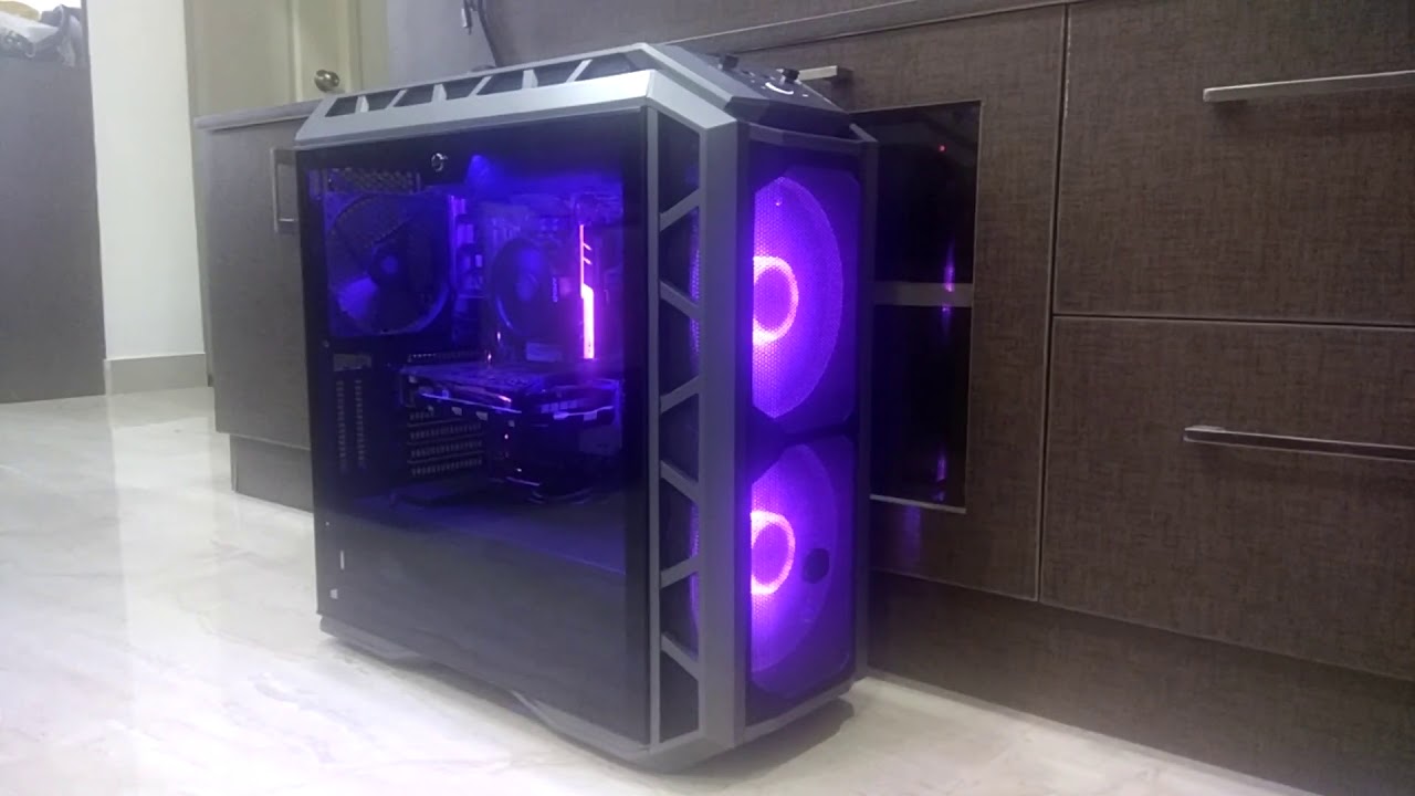 Cooler Master H500P RGB Cabinet Unboxing and Aura sync setup