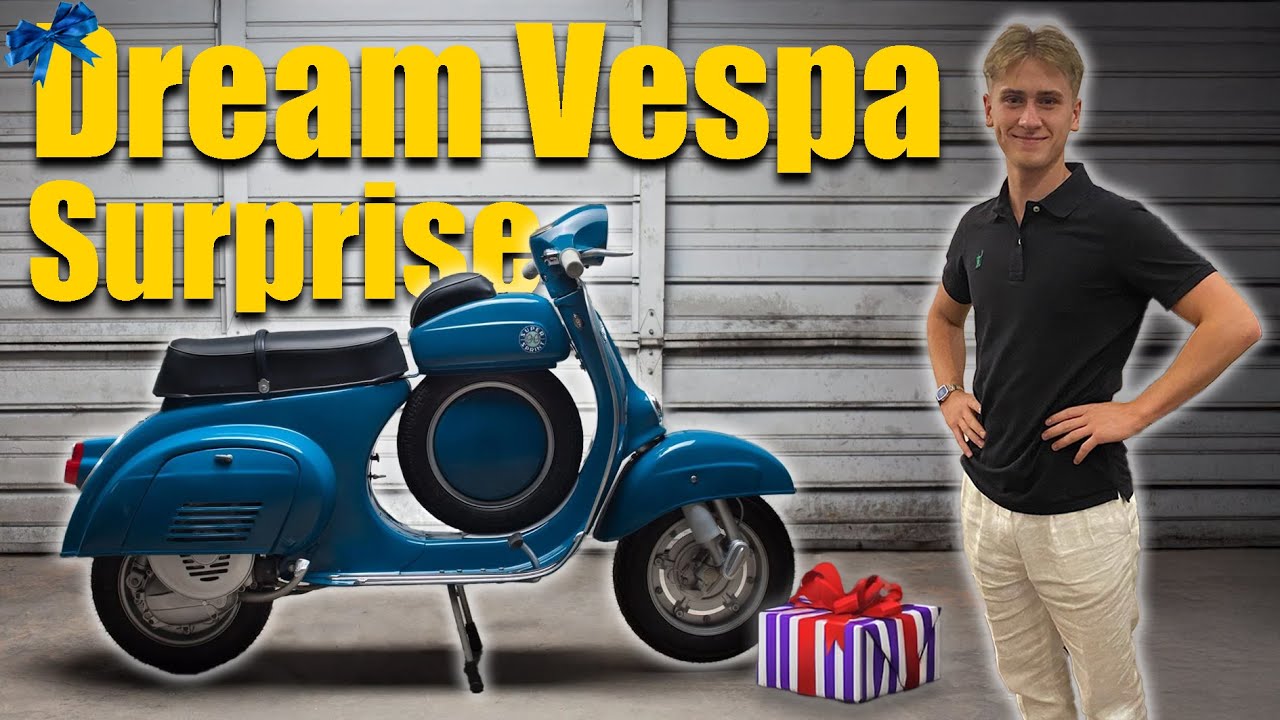 HE CANT BELIEVE I DID THIS (Dream Vespa Surprise)