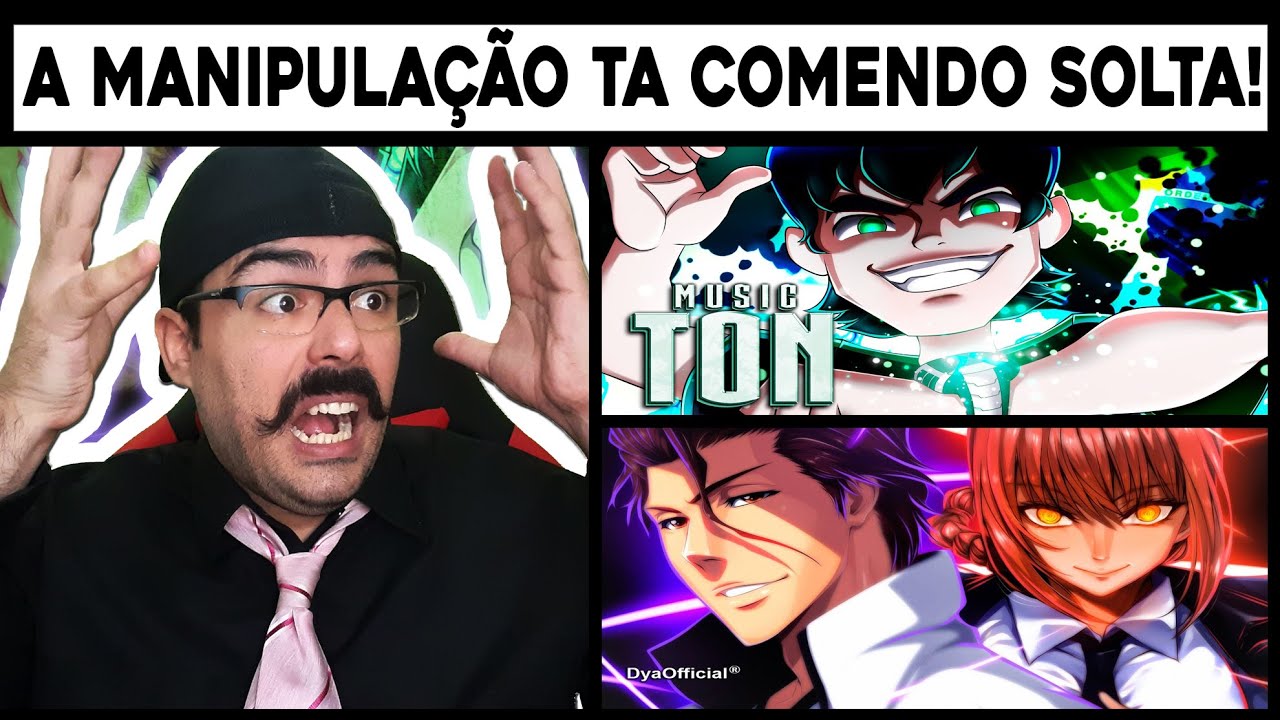 REACT - Rap do Ben Malvado (Ben 10) - MEU CABELO ESCURECEU / Manipulação | Aizen e Makima.