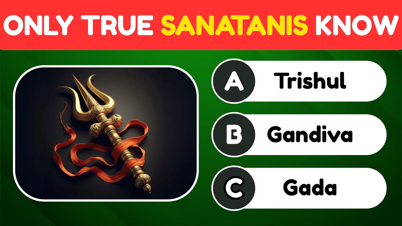 Guess the Hindu God, Temple & Festival✨🌺 | Sanatan Dharma Quiz Game