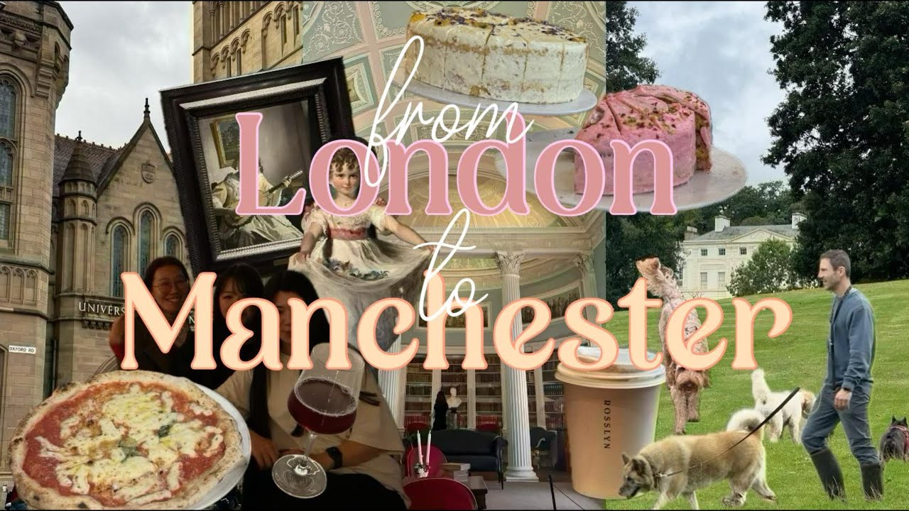 London Vlog🇬🇧 #2 | girls trip, Hampstead Heath, Kenwood House, cafes, Manchester,  etc.