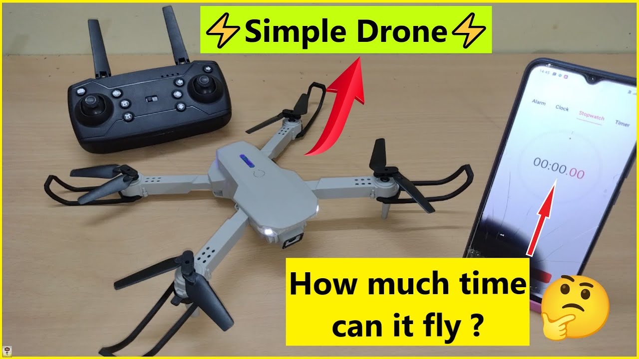 Drone - How much time can it Fly 🔥 | How many minutes can a drone fly ⚡ - Watch this before Buying