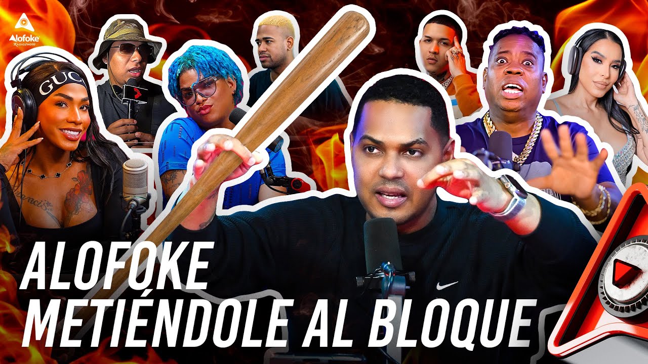 ALOFOKE METIENDOLE AL BLOQUE SOBRE EL CAOS DE LOS PODCASTEROS Y LA PUPUFARANDULA