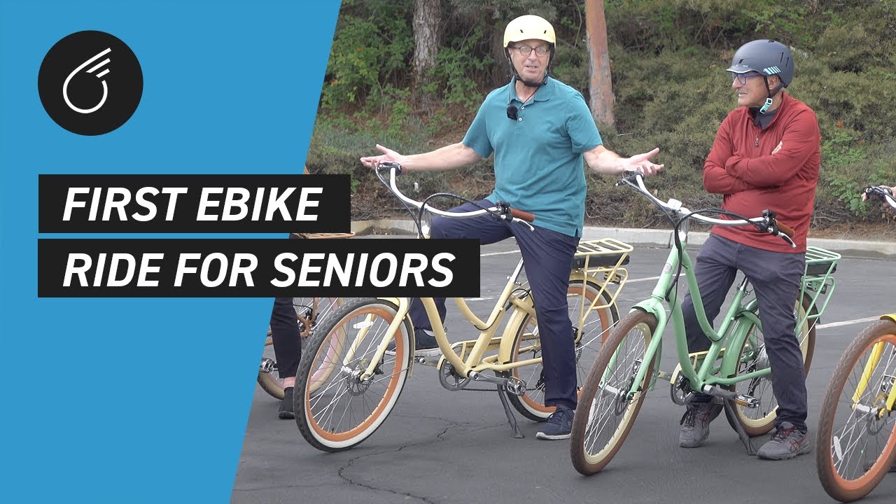 First Ebike Ride for Seniors | Exhilarating First Electric Bike Ride for Over 60 Riders