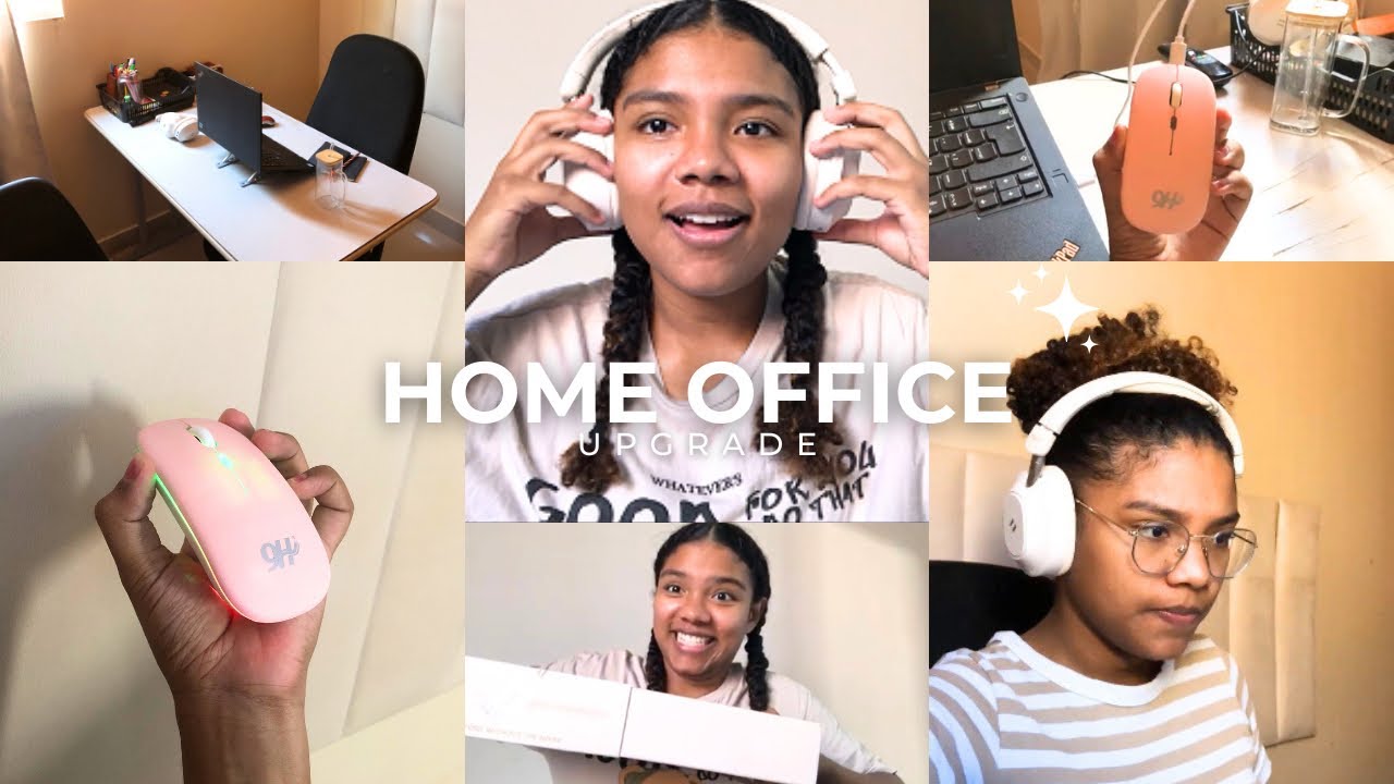 FIZ UM UPGRADE NO MEU HOME OFFICE COM ESSES ITENS