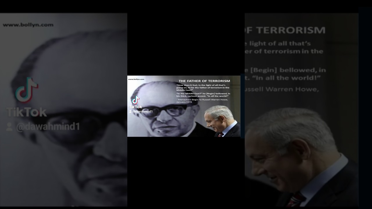 Menachem Begin: The Unlikely 'Father' of Terrorism? #history #israel #likud #occupation
