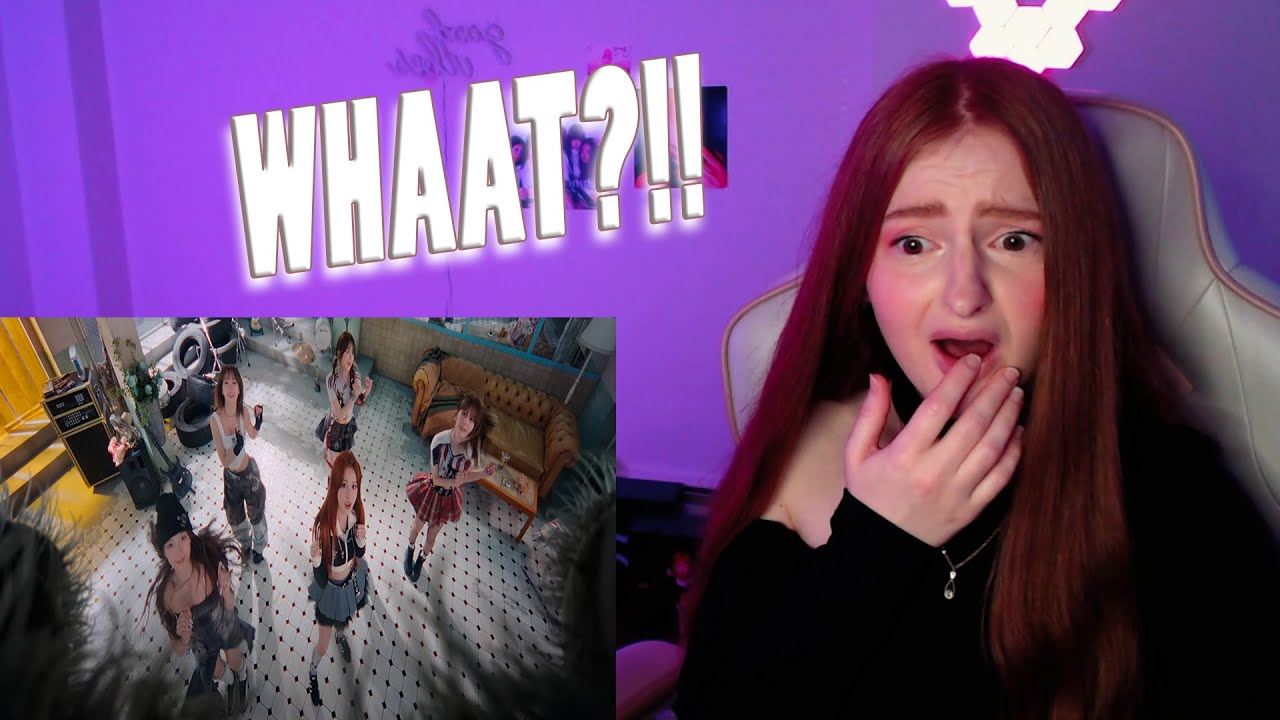 LE SSERAFIM (르세라핌) 'DIFFERENT' OFFICIAL MV REACTION!!