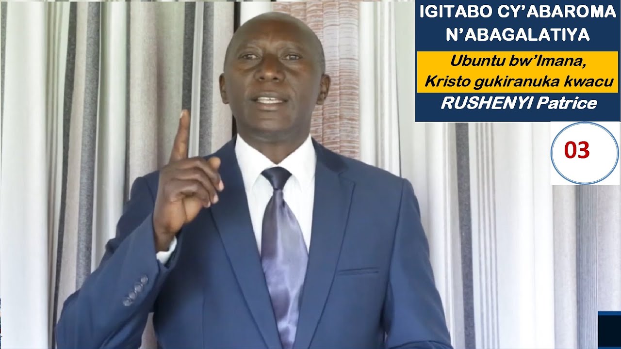 IGITABO CY'ABAROMA Igice 3: Ingorane z'umuntu n'igisubizo cy'Imana. RUSHENYI Patrice