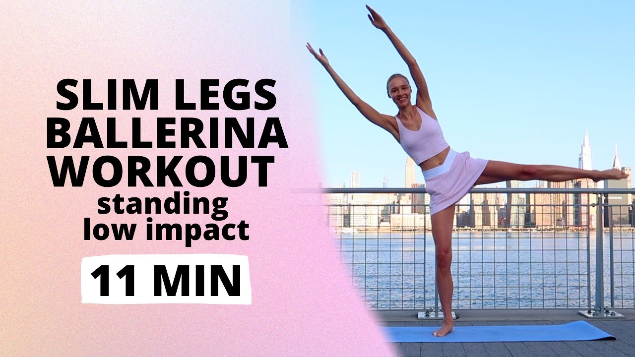Slim Legs Ballerina Workout Standing Low Impact / Nina Dapper Model & Lifestyle Coach
