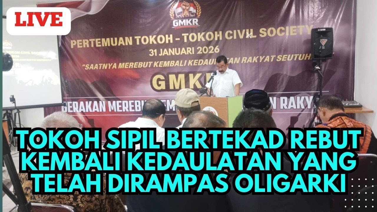 Tokoh Sipil Bertekad Rebut Kembali Kedaulatan Yang Telah Dirampas Oligarki @mrohmanofficial 