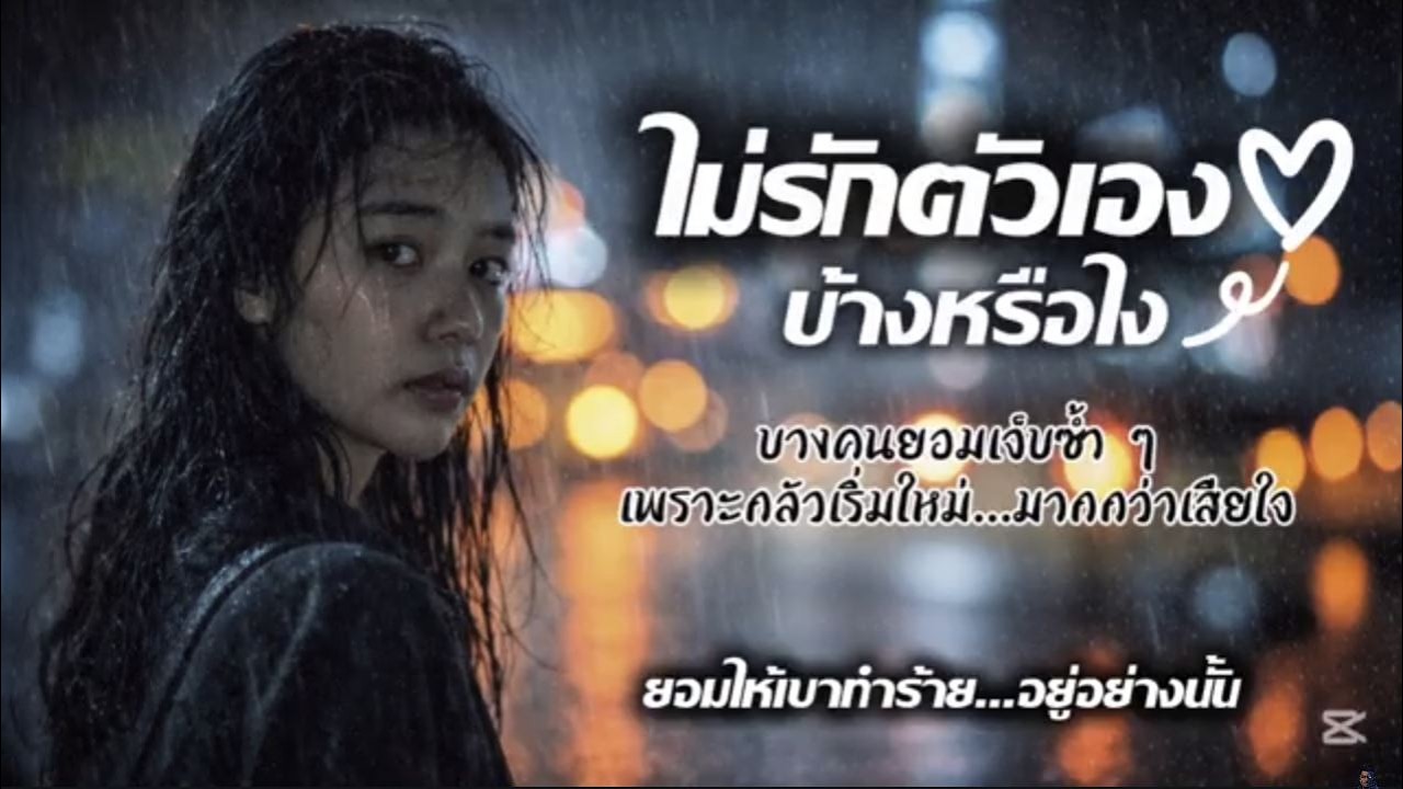 ไม่รักตัวเองบ้างหรือไง -  TRIPLE T 《OFFICIAL LYRICS 》