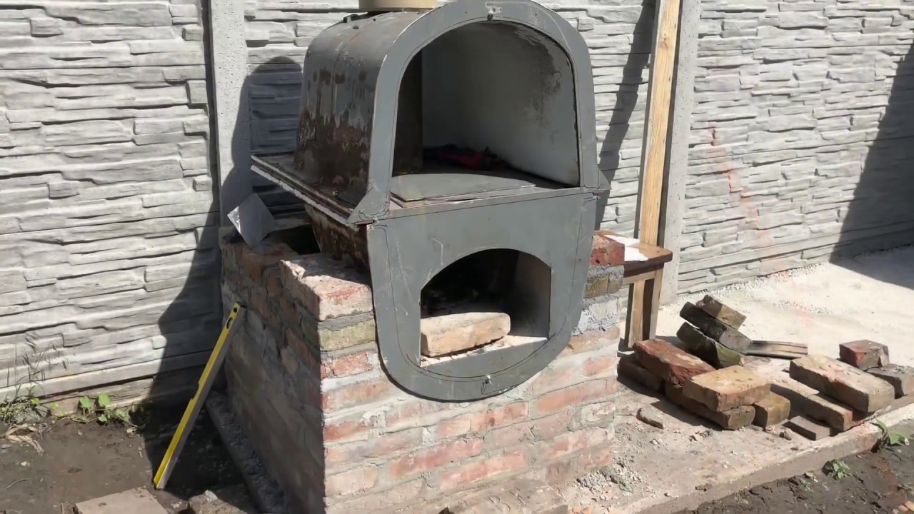 Kemence épitése! Öntvény kádból!