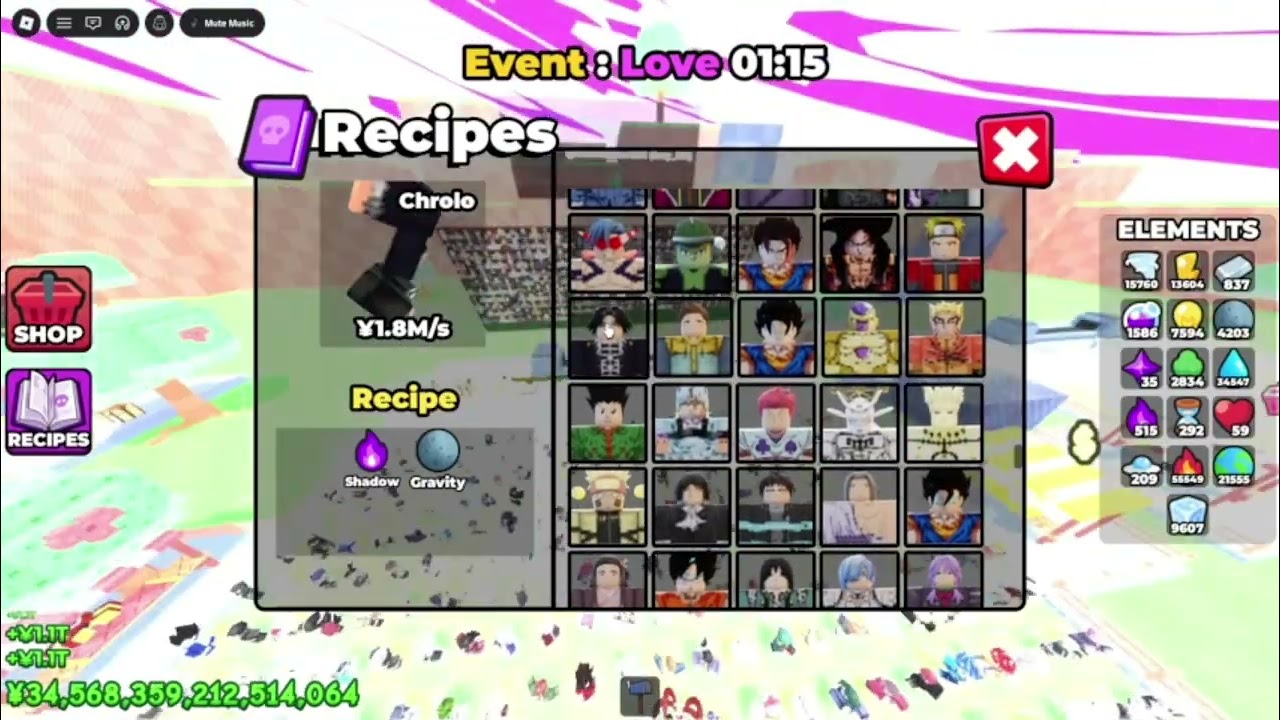 How To Craft ALL RECIPES In Craft Anime! Roblox (mahito in comments)