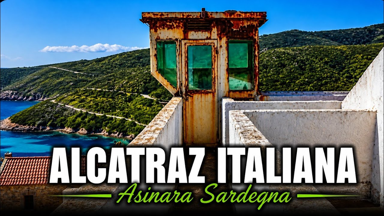 ALCATRAZ ITALIANA - DENTRO LE MURA DEL CARCERE DI CALA D'OLIVA ALL' ASINARA IN SARDEGNA