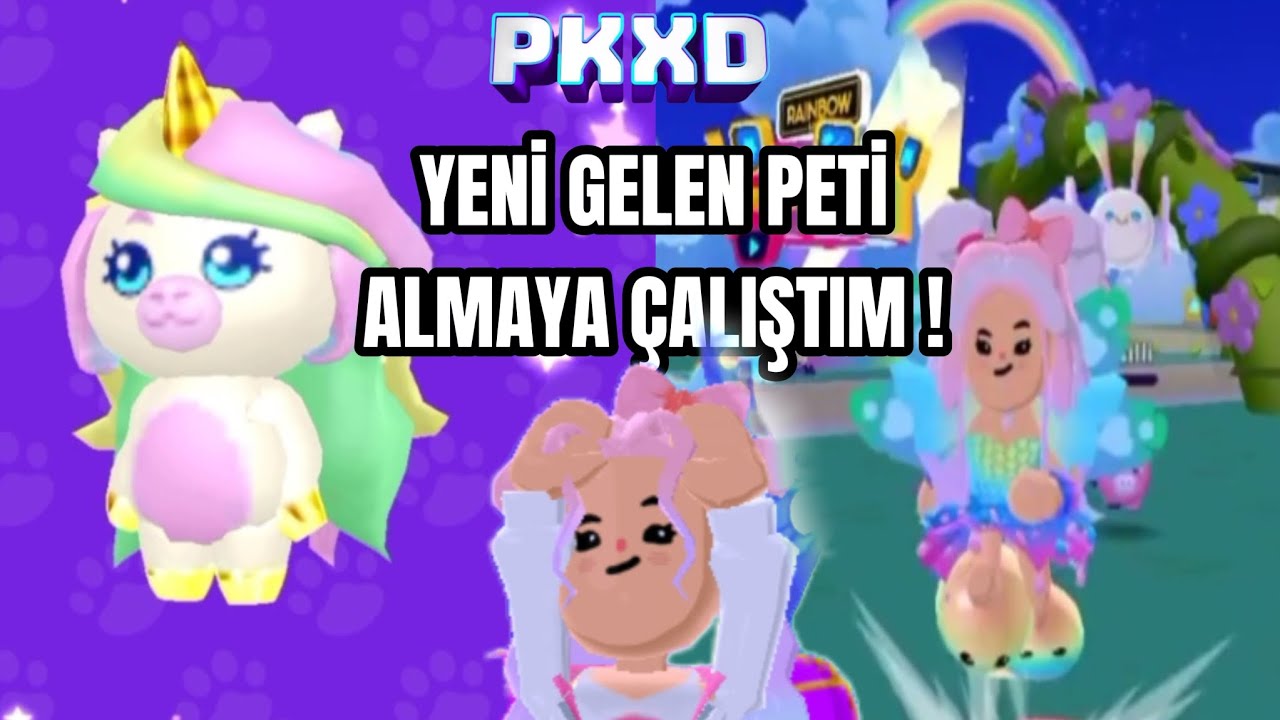 PK XD RAİNBOW HİGH GÜNCELLEMESİ ! İKİ AYAKLI GÖKKUŞAĞI TEK BOYNUZU ALMAYA ÇALIŞTIM