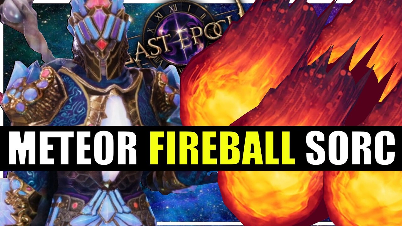 Last Epoch Bluefeather Meteor Fireball Sorcerer Day 1 Build Update