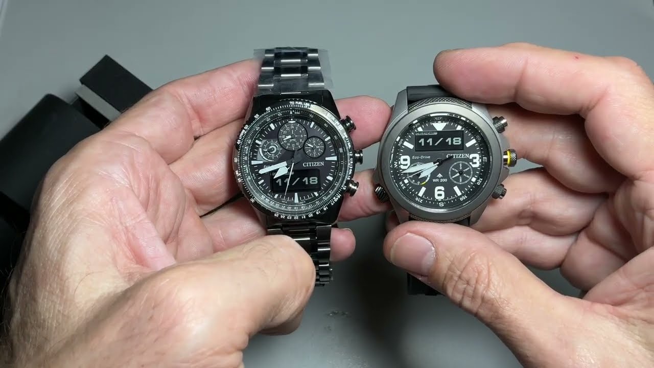 Reloj Citizen Promaster JV1xxx vs JV2xxx