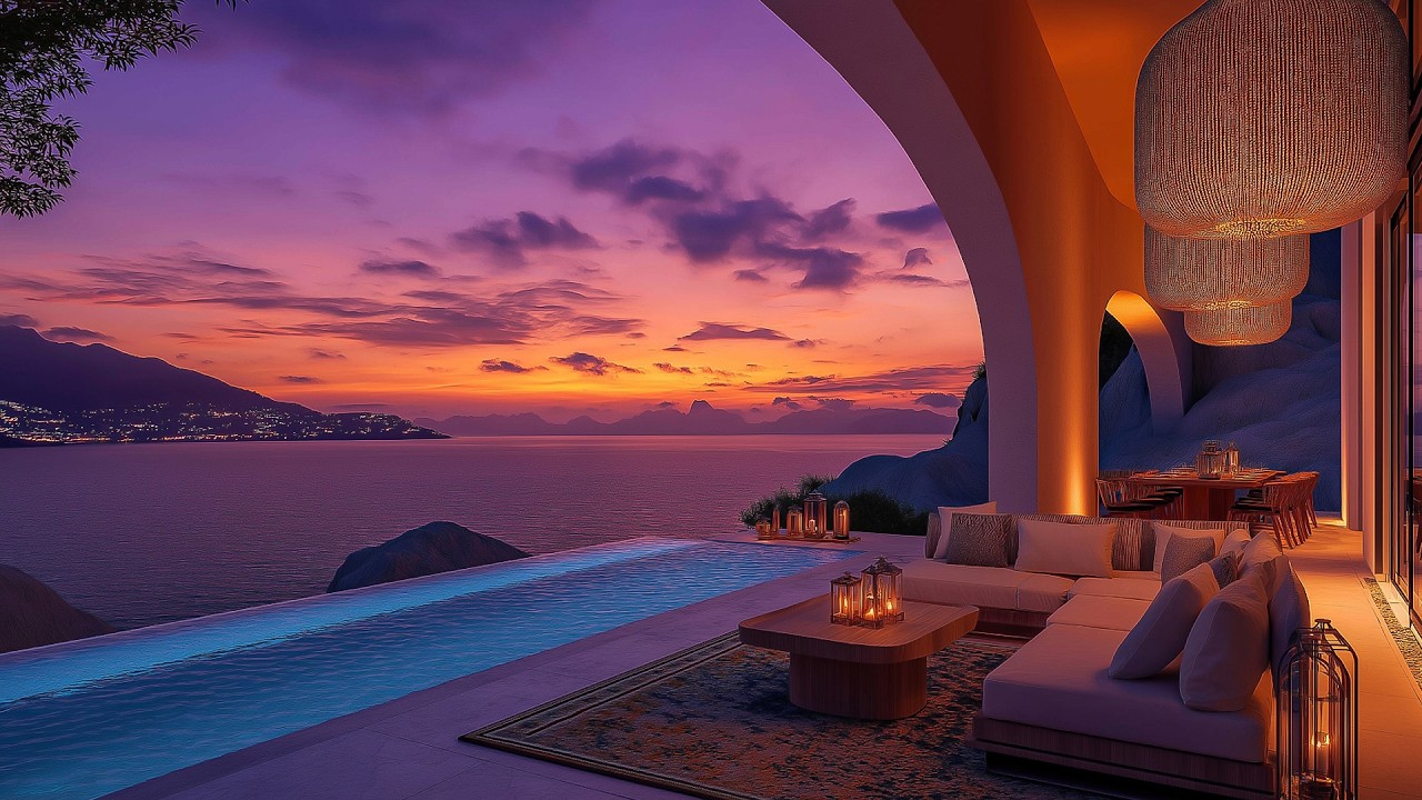 Oceanfront Relaxing Music 🌊🎷 – Breath Saxophone & Water Sounds for Insomnia & Better Sleep