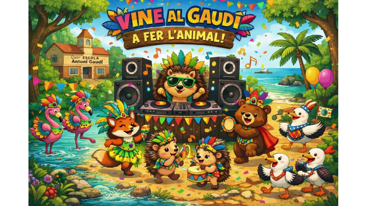 ÉS CARNAVAL, ÉS CARNAVAL! [Vine al Gaudí a fer l'animal]