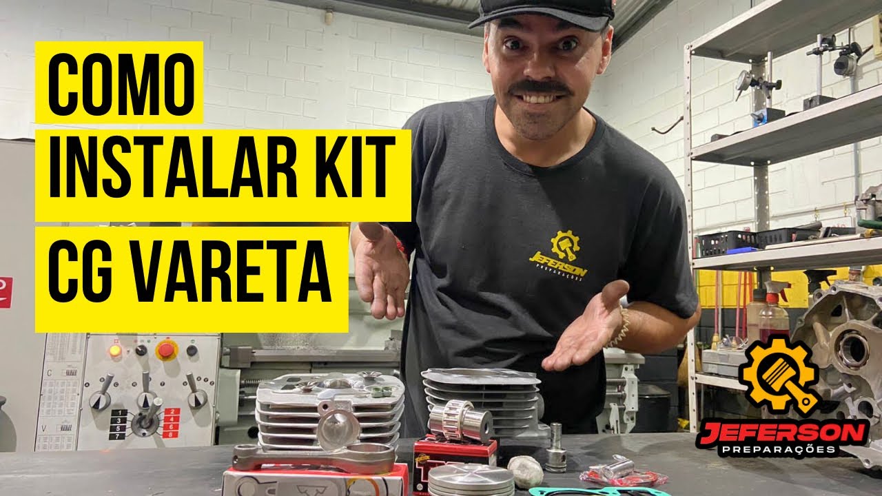 Como fazer a instalação do kit 205cc da CG VARETA 🚀🚀