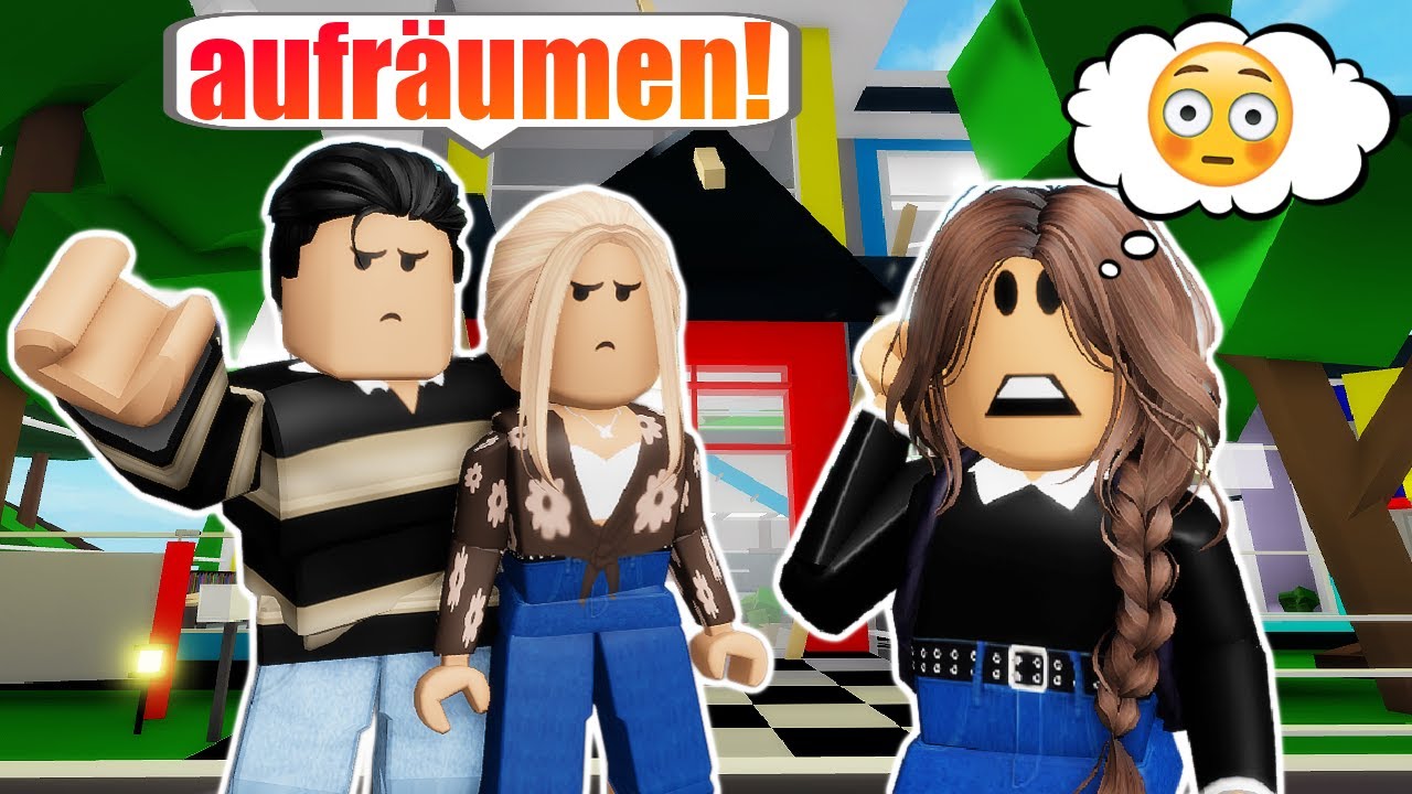 STRENGE ELTERN ☝🏼 adoptieren mich 😳 in BROOKHAVEN 🏡 Roblox Roleplay Story