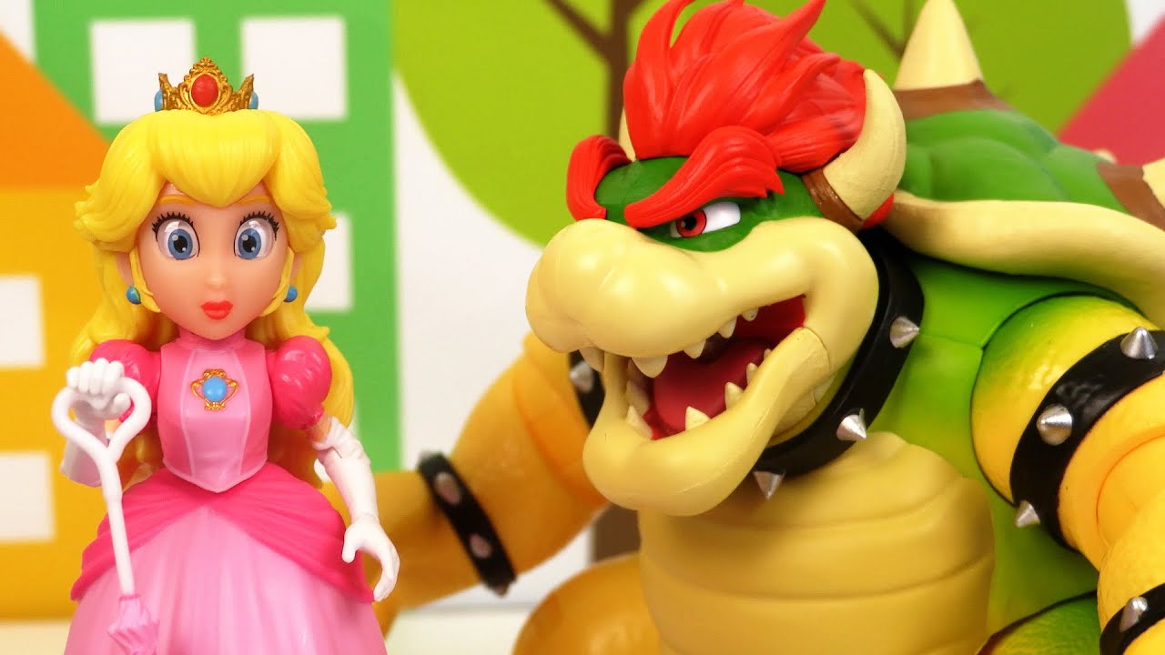 Bowser et Princess Peach Livre de Coloriage Super Mario