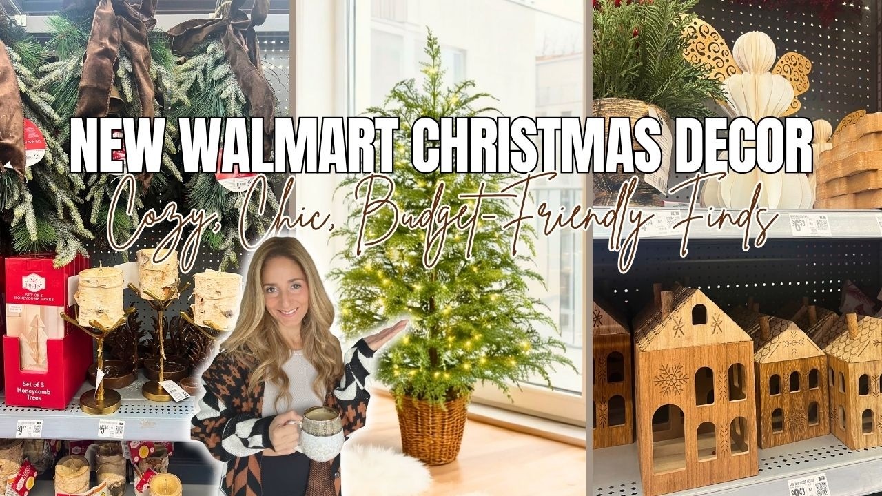 РОЖДЕСТВЕНСКИЕ ПОКУПКИ В WALMART СО МНОЙ 2025! | УЮТНЫЕ ТРЕНДЫ ДЛЯ ДОМОВ ДЛЯ ОТДЫХА И БЮДЖЕТНЫЕ Н...