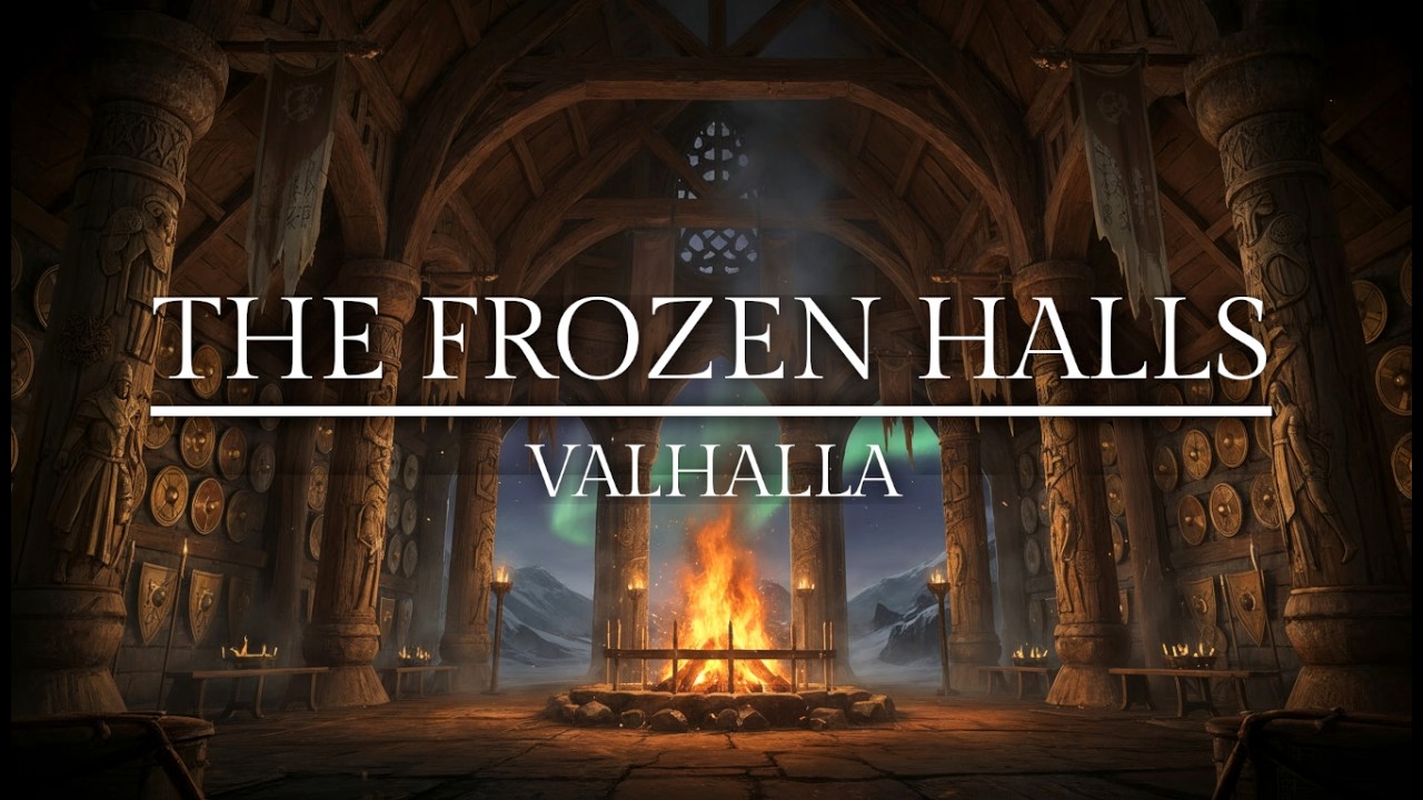 The Frozen Halls | Epic Norse Ambience | Deep Focus & Relaxation