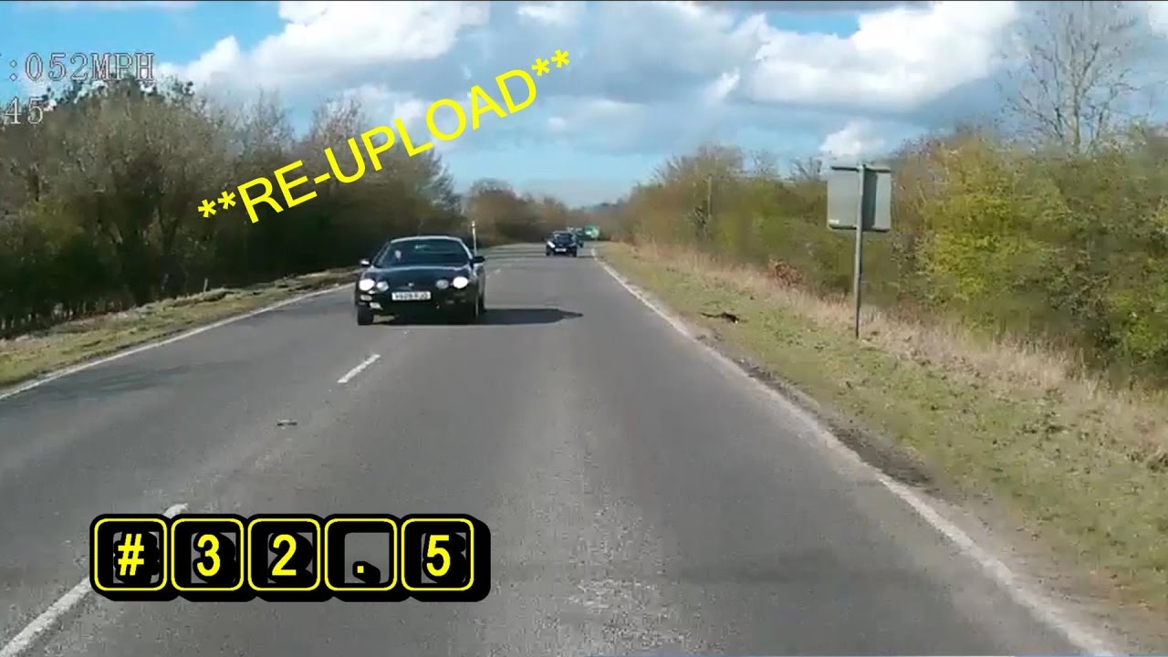 #32.5 -  V906 RJO  - Lunatic Driver Overtaking (**RE-UPLOAD**)