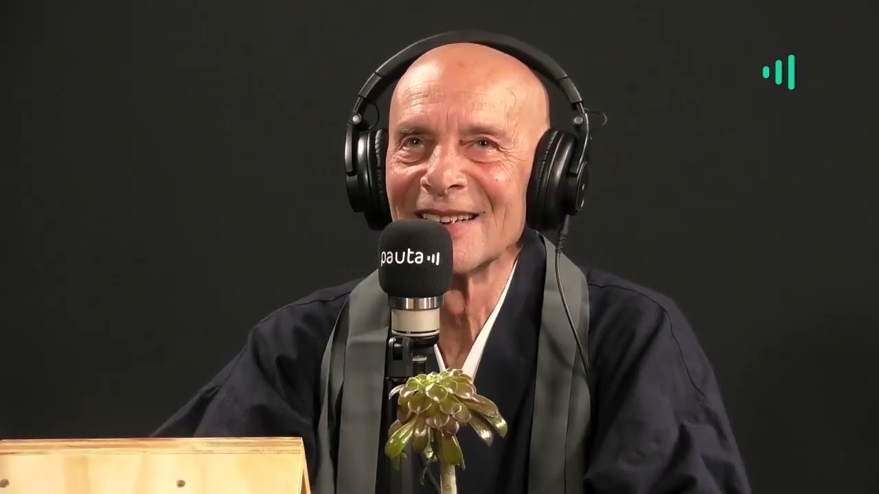 Video de la entrevista al monje Zen Jorge Bustamante en el programa de radio Desde el jardín.
