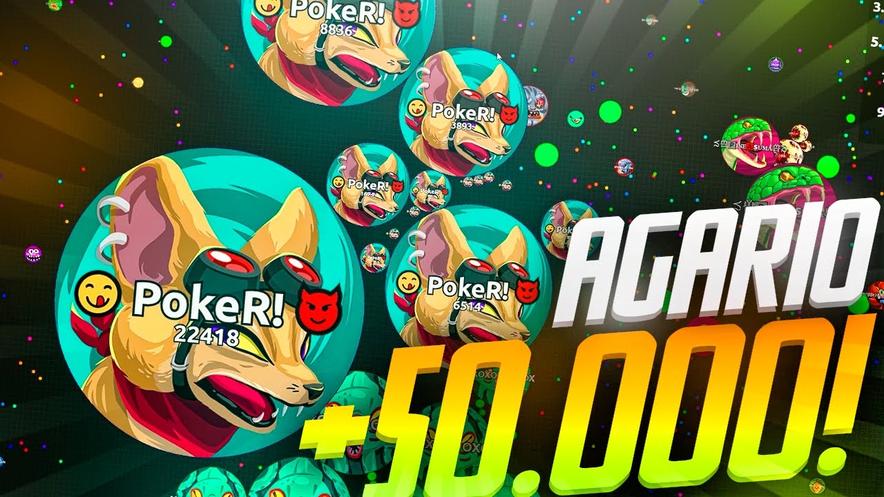 +50.000 EL NUEVO AGAR.IO Y SUS PAPATOZAURUS | AGAR.IO W/ RUBINHO