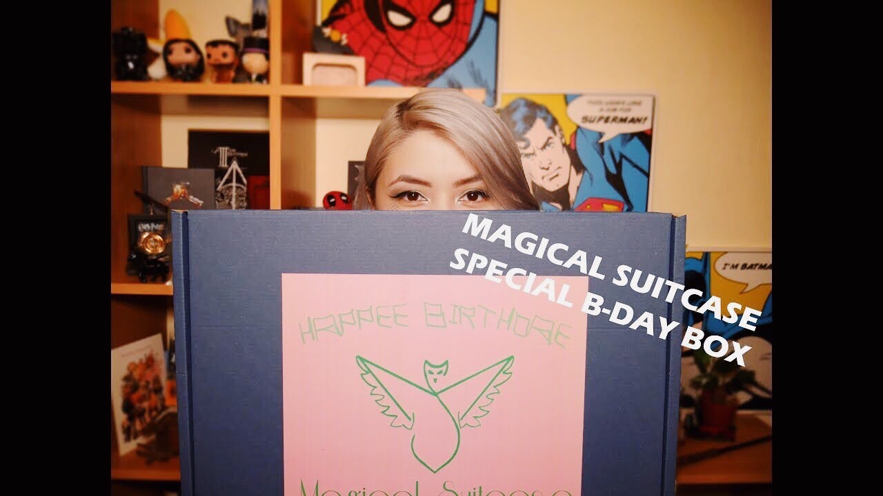 UNBOXING: Magical Suitcase Special Birthday Box | GIVEAWAY and discount code! | NATGINI