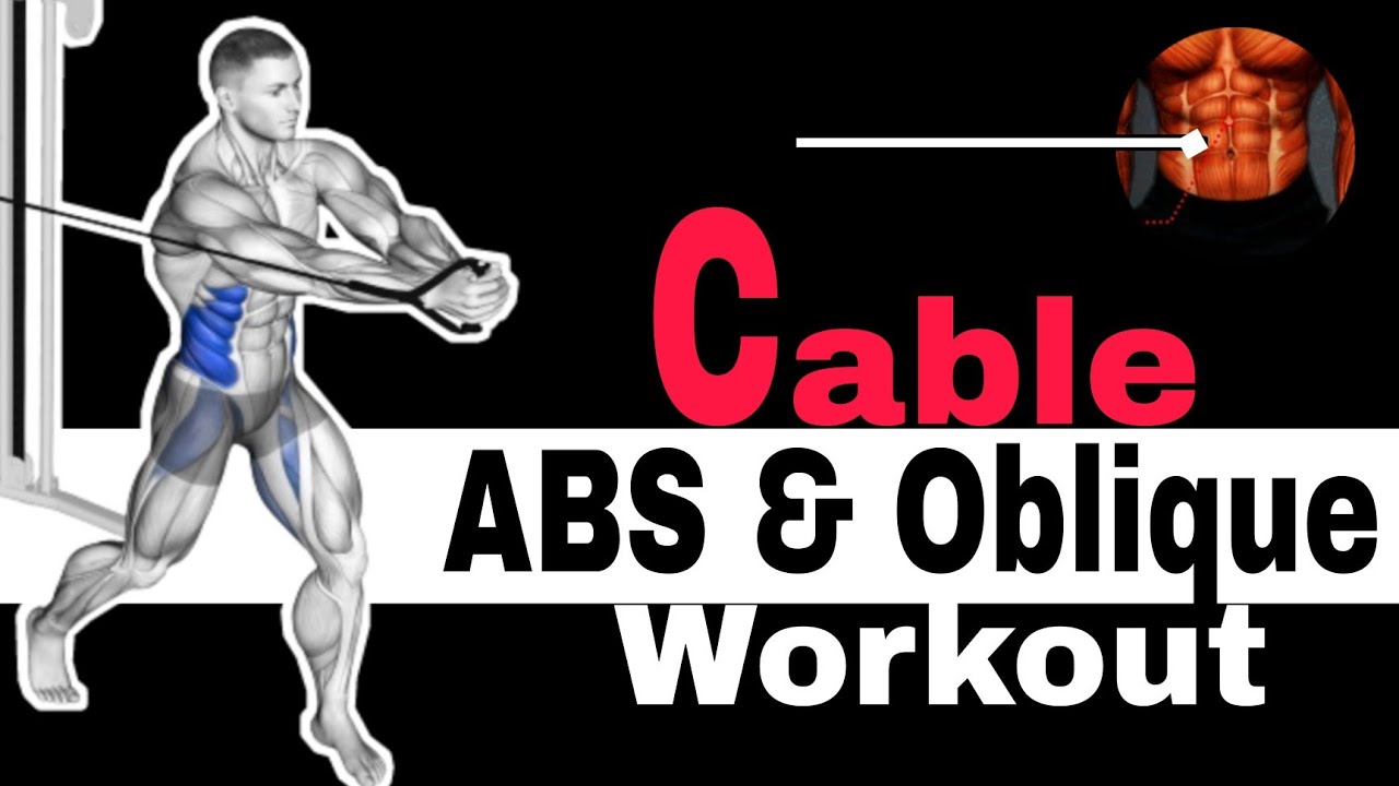 7 BEST CABLE ABS AND OBLIQUE WORKOUT | CABLE CRUNCHES | ROPE CRUNCHES