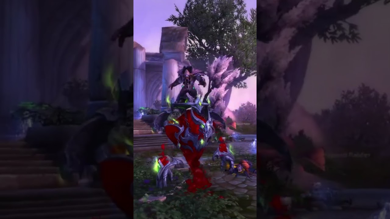 New Crimson Court Mount  #worldofwarcraft #wow #wowmounts #druid #gamergirl