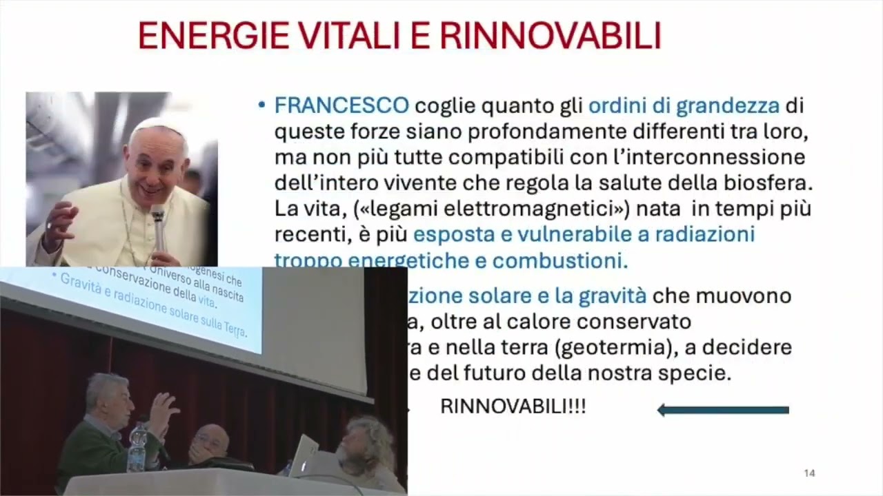 Mario Agostinelli: Dal Big Bang alle rinnovabili senza nucleare (Besana Brianza)