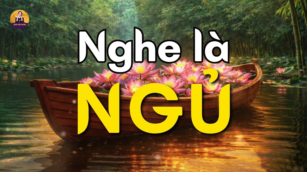Bài Thiền Ru Ngủ 🌙 Nghe là ngủ sâu tới sáng | Thiền Hiên Dương