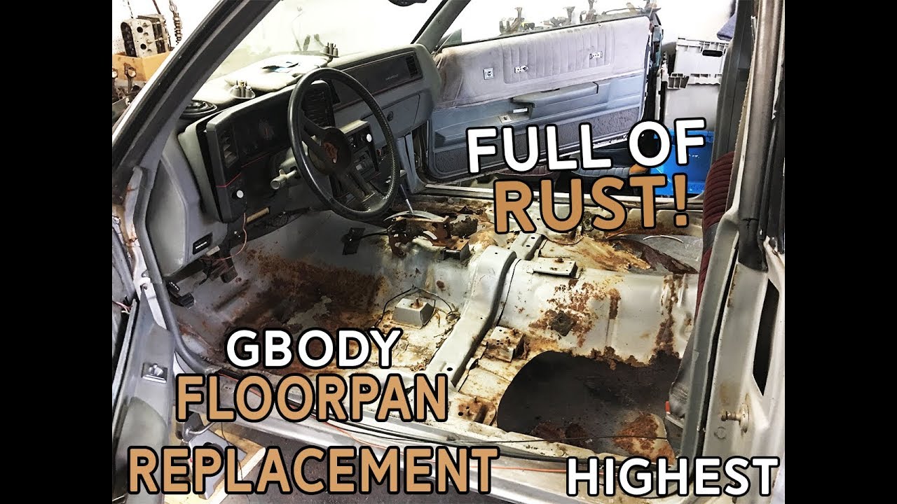 88 Monte Carlo SS Floorpan Replacement - Pt 1