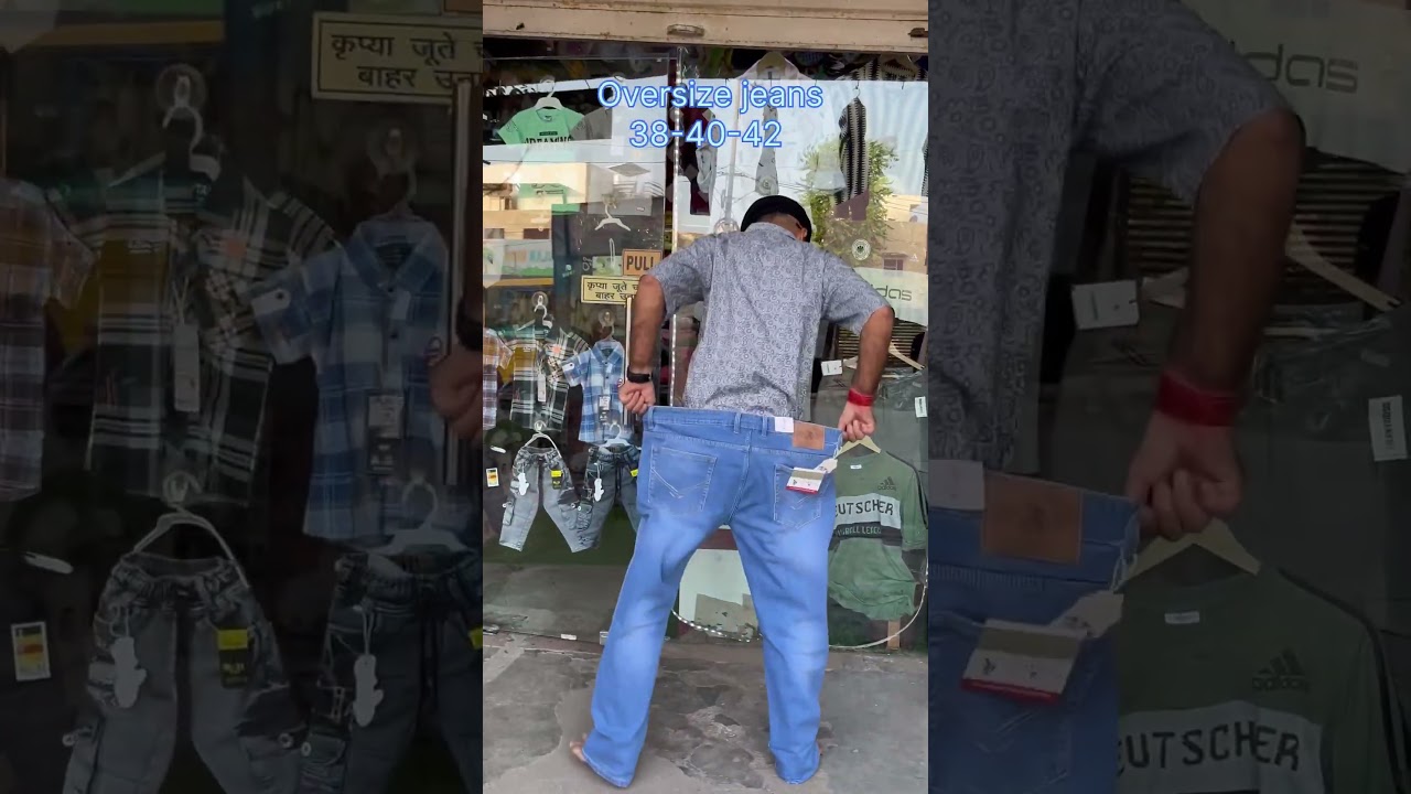 Over size jeans 🥳 #subcribe #fashion #jodhpurs #overovers #viralvideo