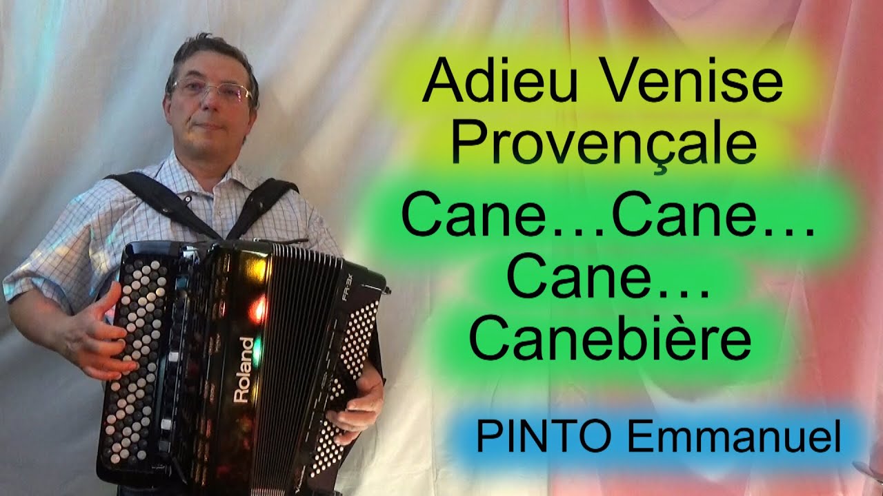 Adieu Venise Provençale - Cane… Cane…Canebière - V.M.085