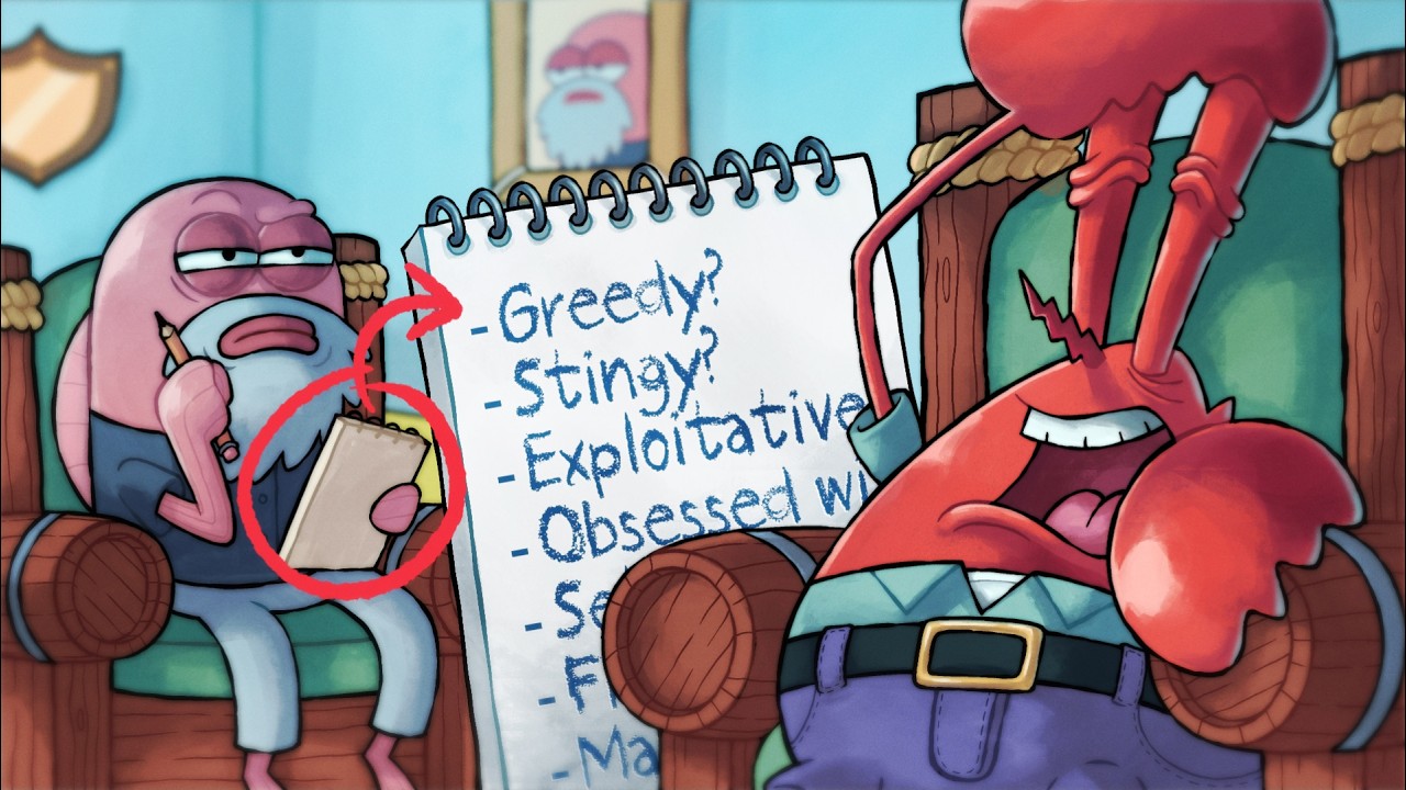 What Would A Psychologist Say About Mr. Krabs?