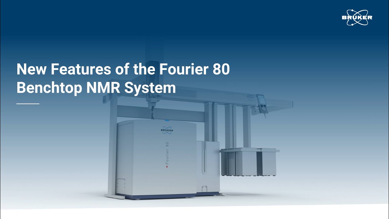 Discover the New Fourier 80 Benchtop FT-NMR Capabilities for Pharmaceutical & Food Analysis Markets