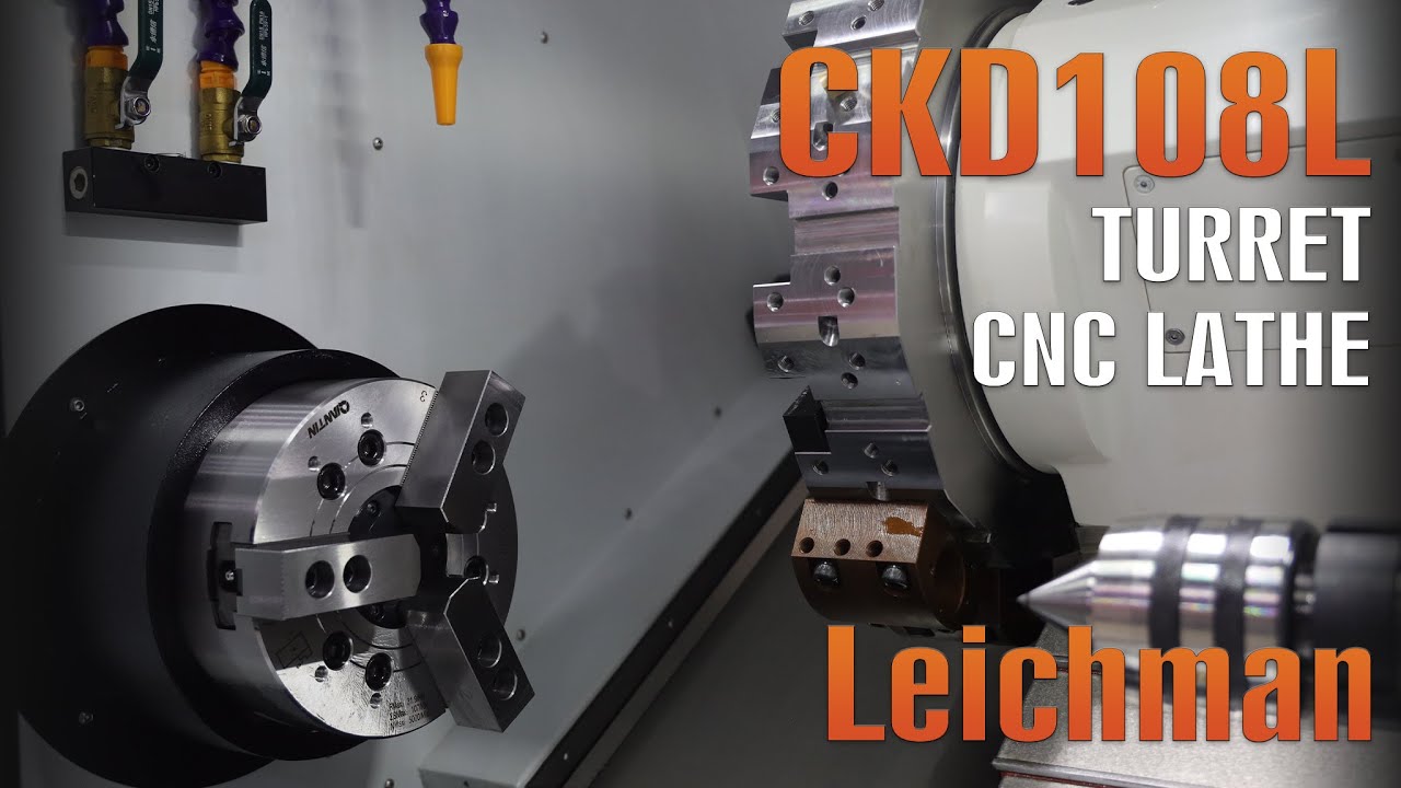 A Small, Precise and Cost-effective CNC Lathe Machine CKD108L
