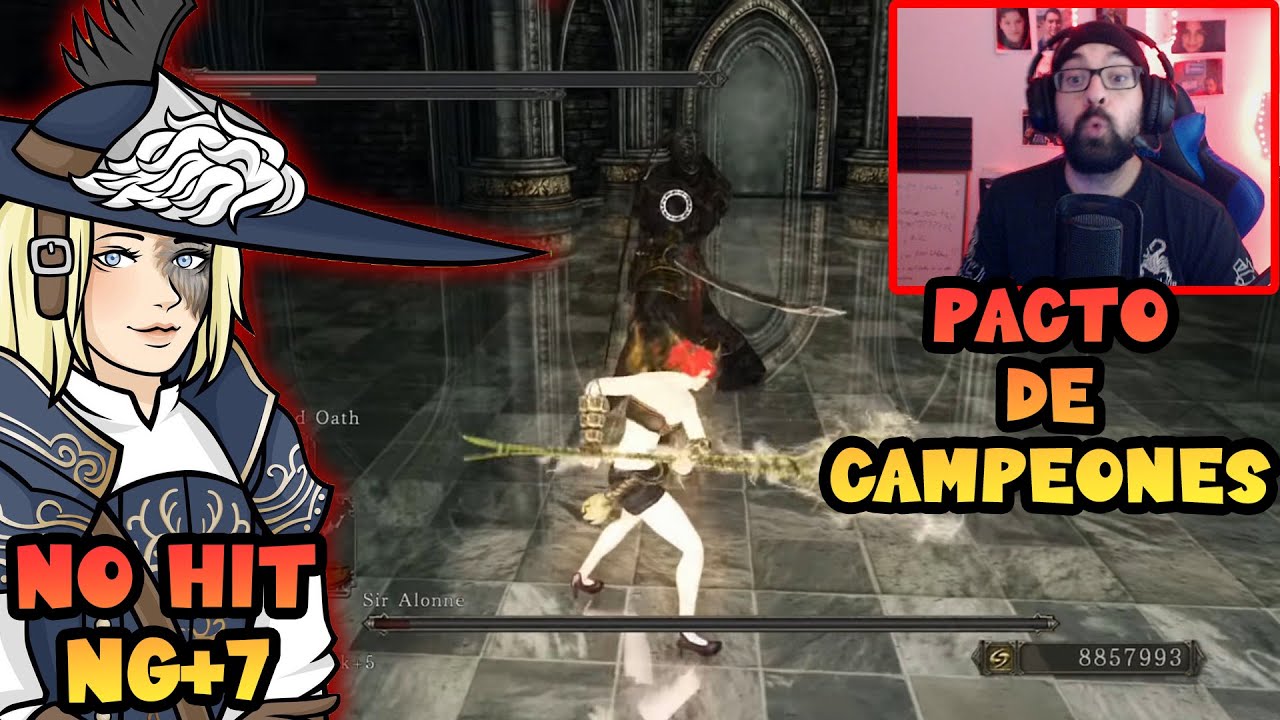 TODOS LOS JEFES de DARK SOULS 2 en MÁXIMA DIFICULTAD NG+7 NO HIT y PACTO de CAMPEONES