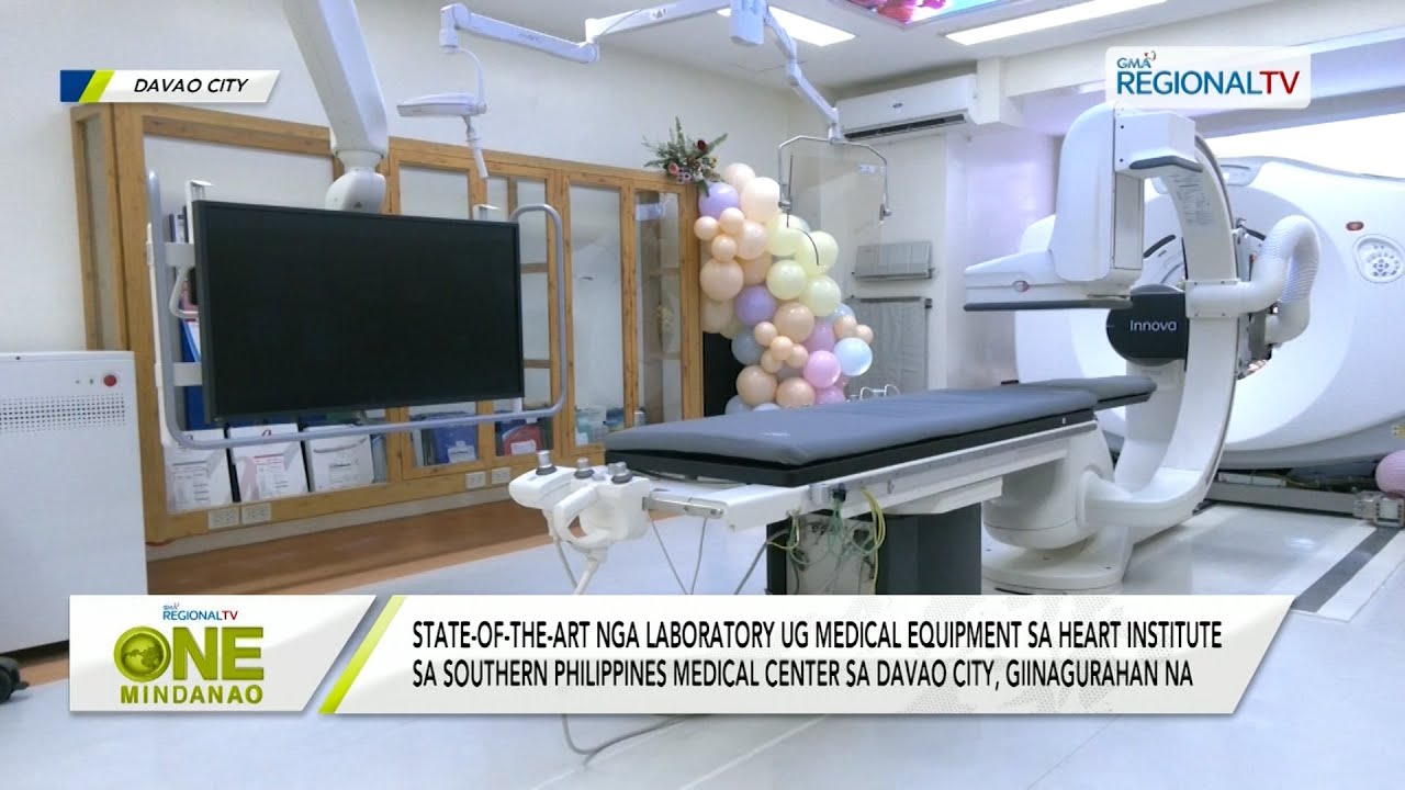 One Mindanao: Medical equipment sa Heart Institute sa SPMC sa Davao City, giinagurahan na