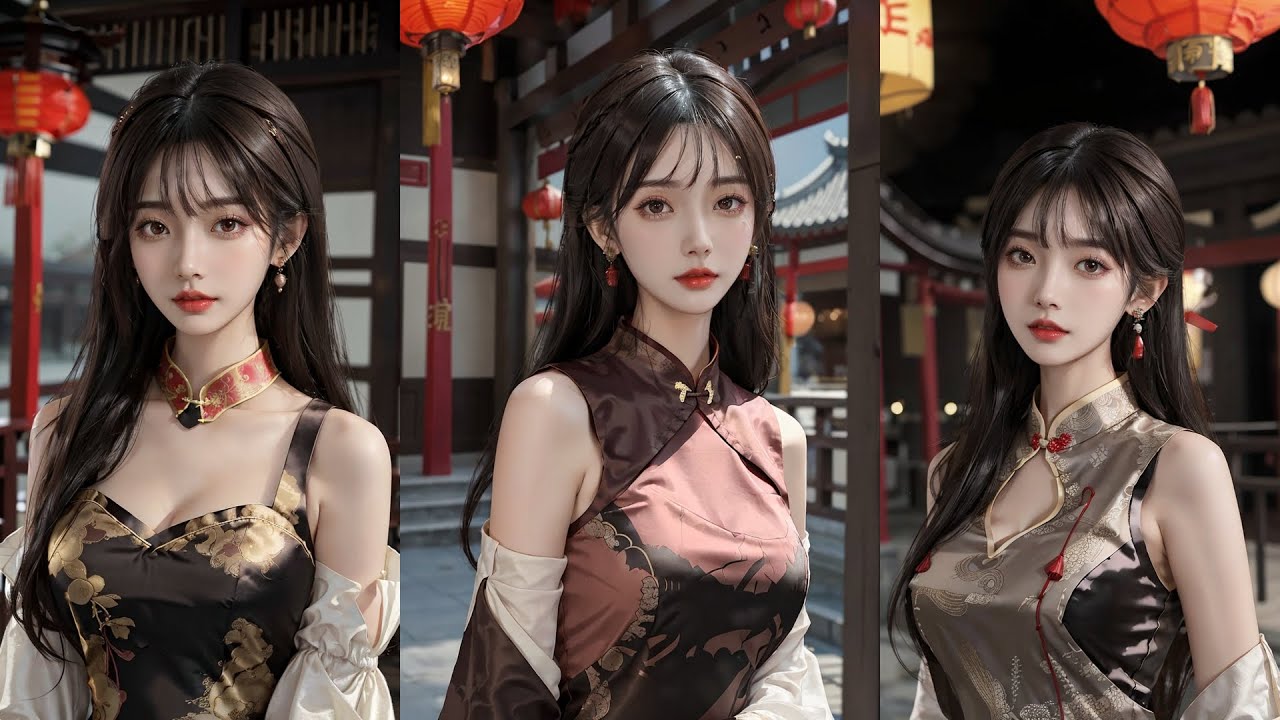 [AILOVER] I tried on authentic Chinese clothing.