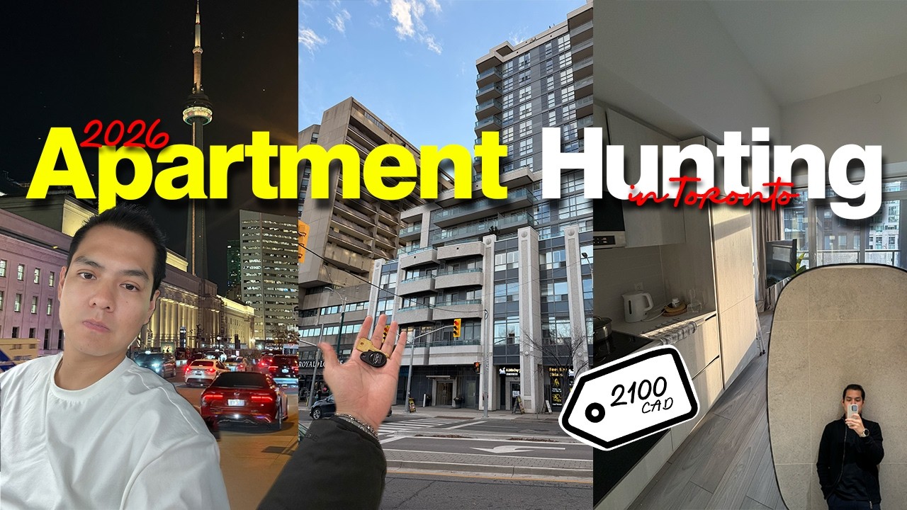 Toronto Apartment Hunting 2026 under $2100 | Touring 3 apartments