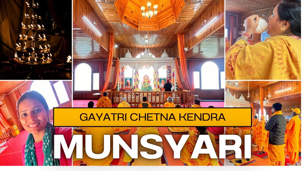 Munsiyari's BEST KEPT SECRET is Gayatri Chetna Kendra! #munsyari #travelvlog #gayatripariwar