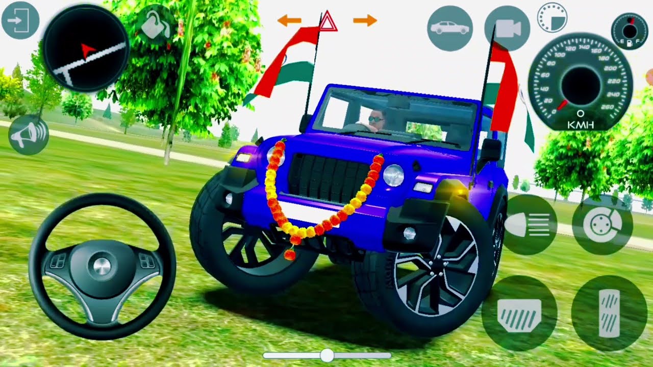 Dollar (Song) Modified Mahindra Thar👿 || Indian Cars Simulator 3D Game || Android Gameplay ep 16